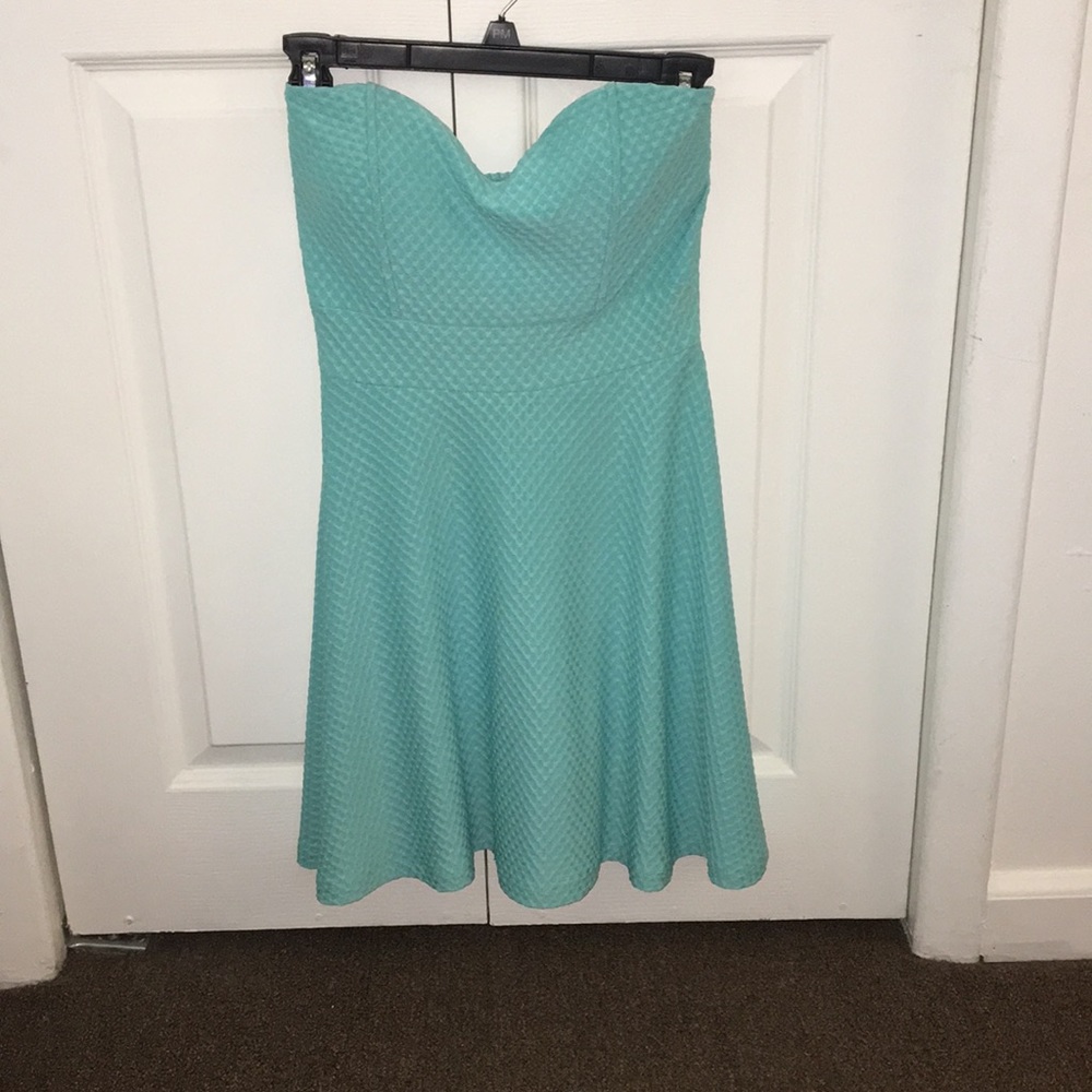 Seduction dress, turquoise, size small
